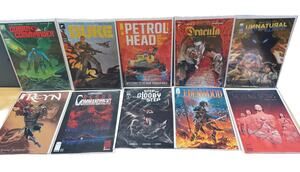 Image Comics Lot #1s Dracula Monsters Cobra Commander Duke Petrol Head Unnatural